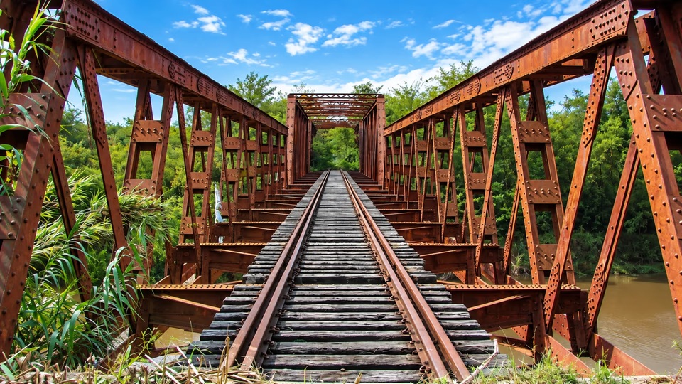 El puente ferroviario La Picada, un lugar emblem&aacute;tico que atraviesa el Tren de Paran&aacute;