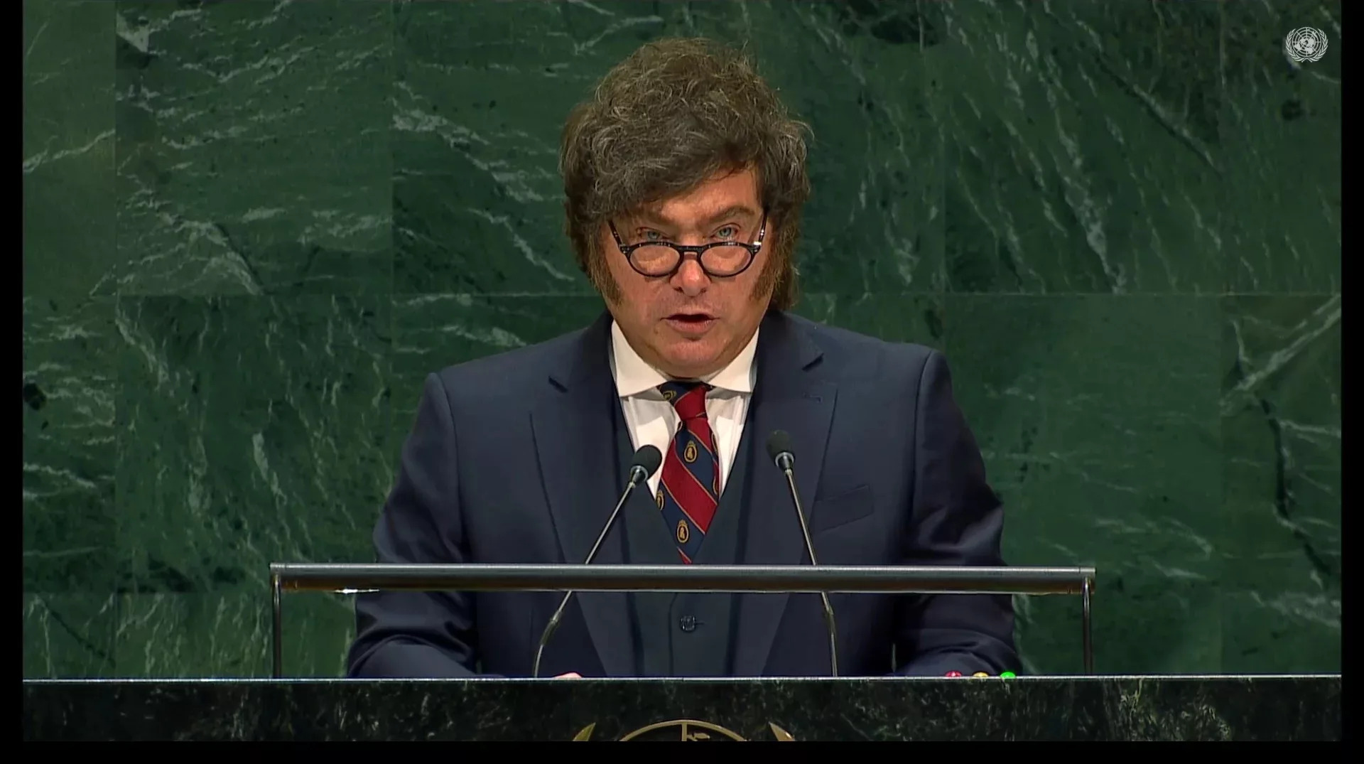 Milei presentó a Vaca Muerta ante la ONU y convocó a inversores: "Vengan, inviertan y desarróllenla"