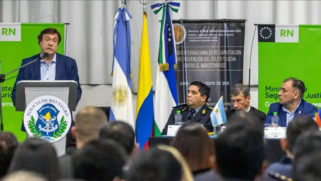 Especialistas internacionales llegan a Río Negro para reforzar la lucha contra el narcotráfico
